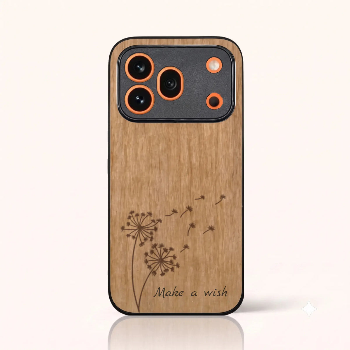 Coque Honor 600 Pro – Make a Wish en bois de tilleul clair