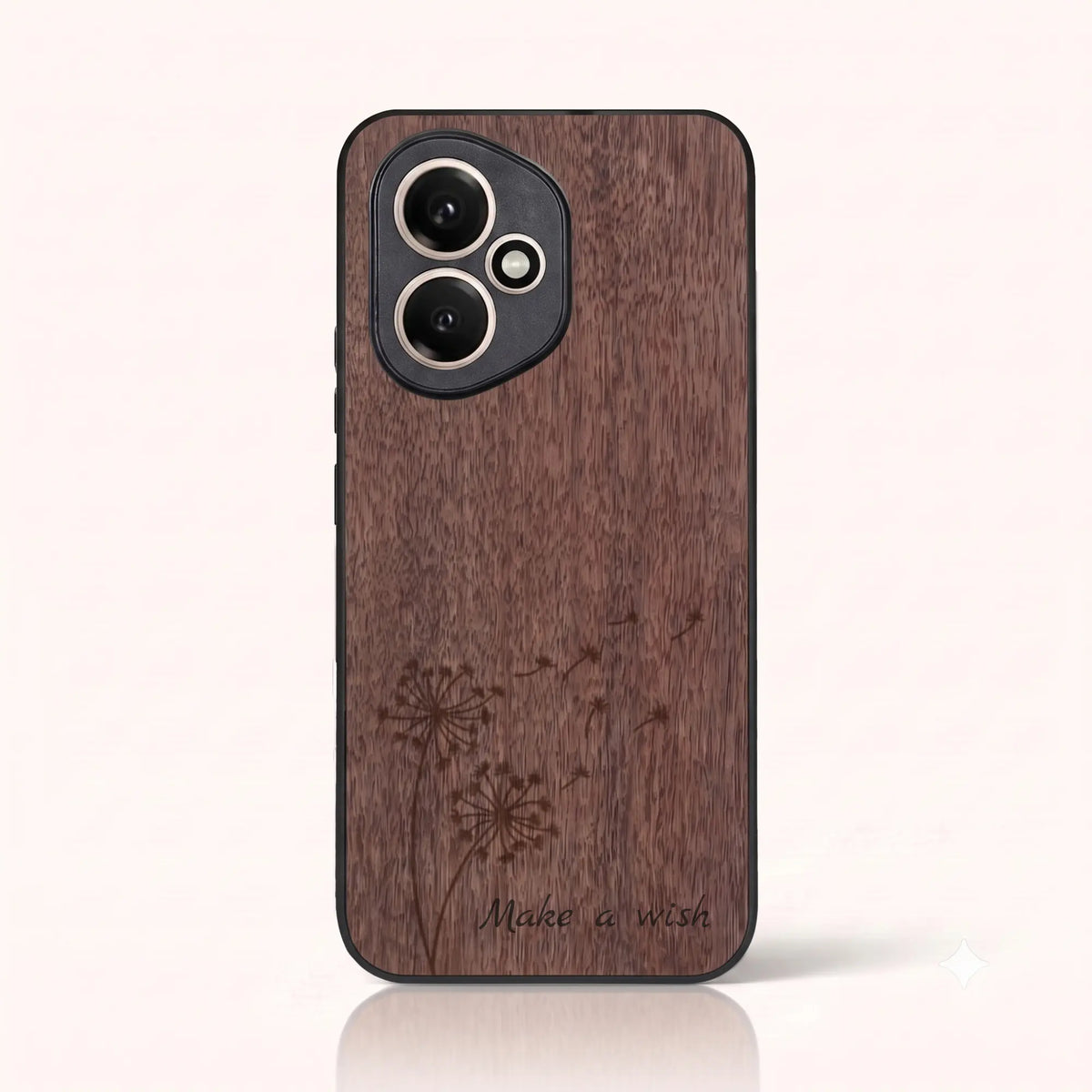 Coque Honor 400 – Make a Wish en bois de noyer foncé