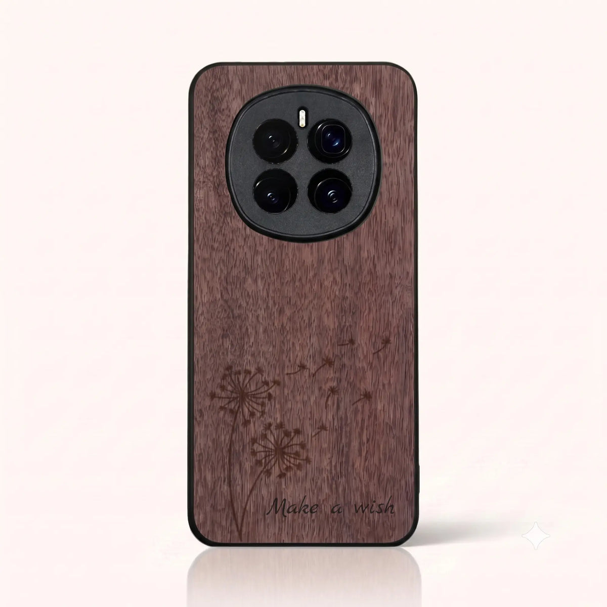 Coque Honor Magic 7 – Make a Wish en bois de noyer foncé